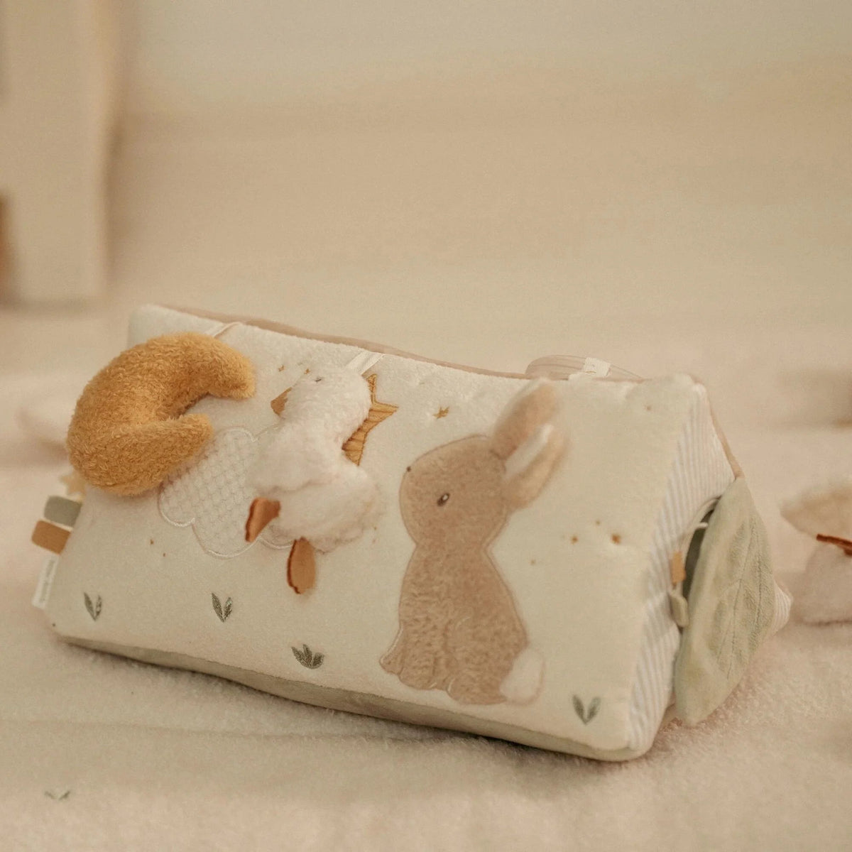 LITTLE DUTCH Aktivitätsdreieck Soft - Newborn Naturals - wunderwunsch