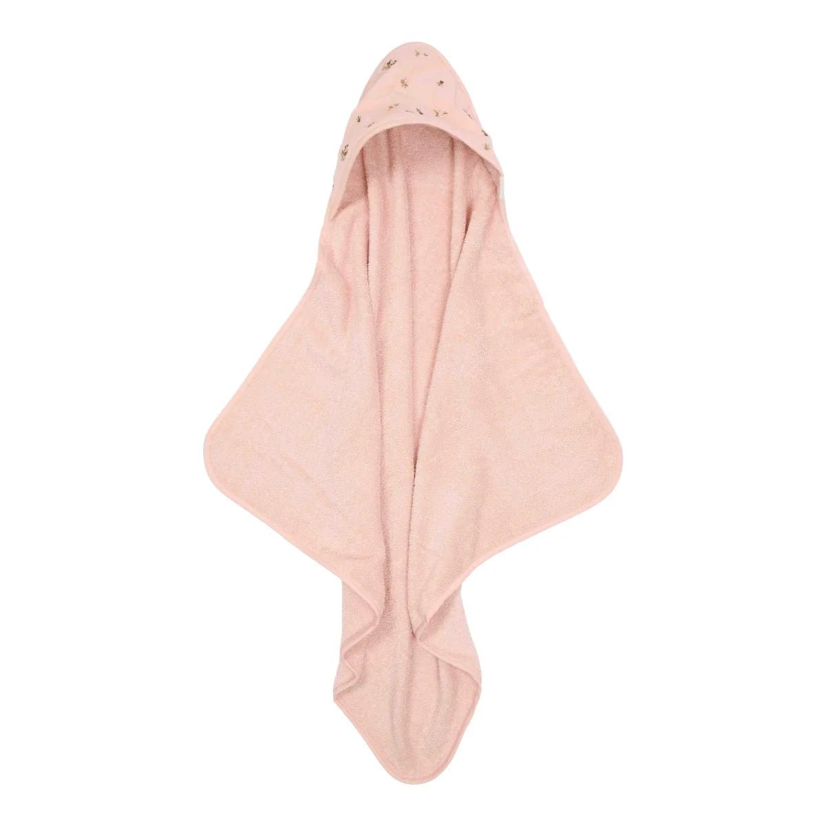 LITTLE DUTCH Badetuch 75x75cm - Rosa - Fairy Garden - wunderwunsch