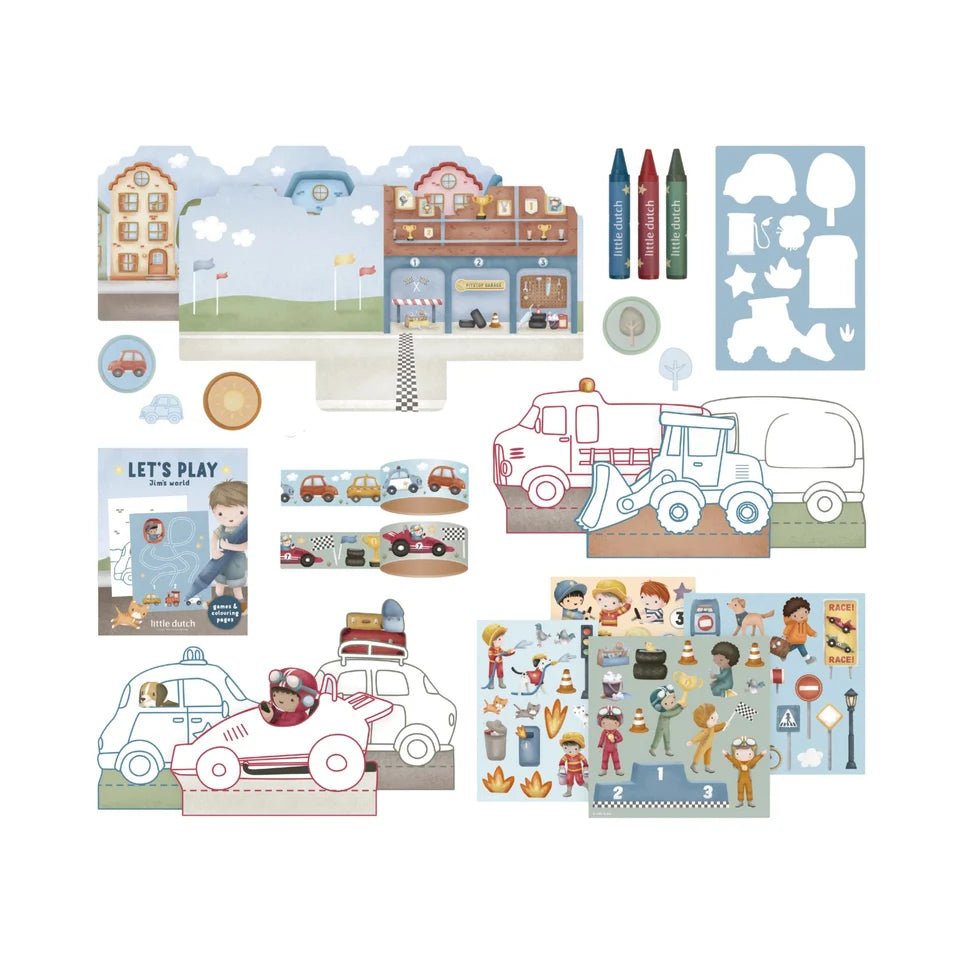 LITTLE DUTCH Bastelkoffer - Essentials - Jim - wunderwunsch