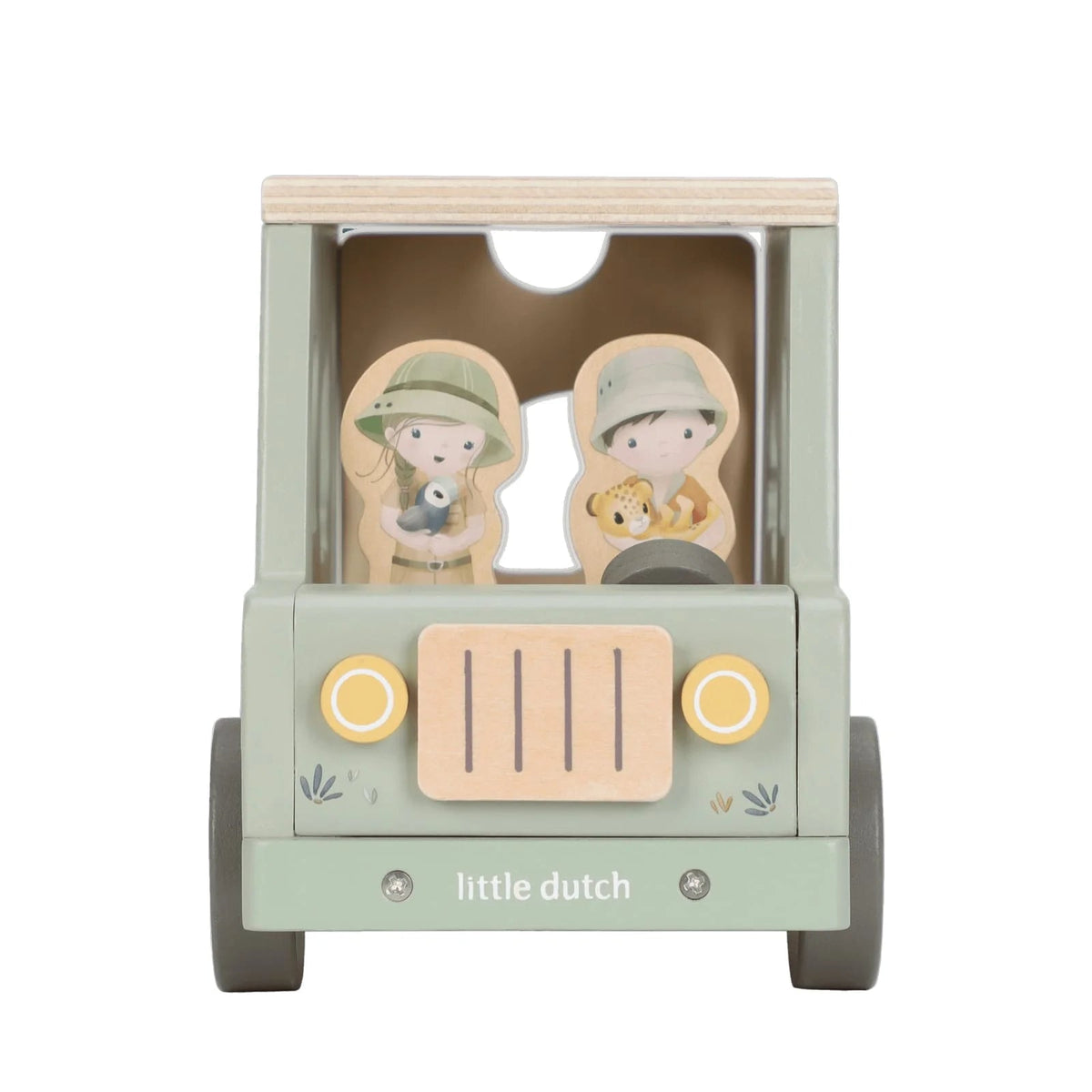 LITTLE DUTCH Formensortierer Auto - Safari Friends - wunderwunsch
