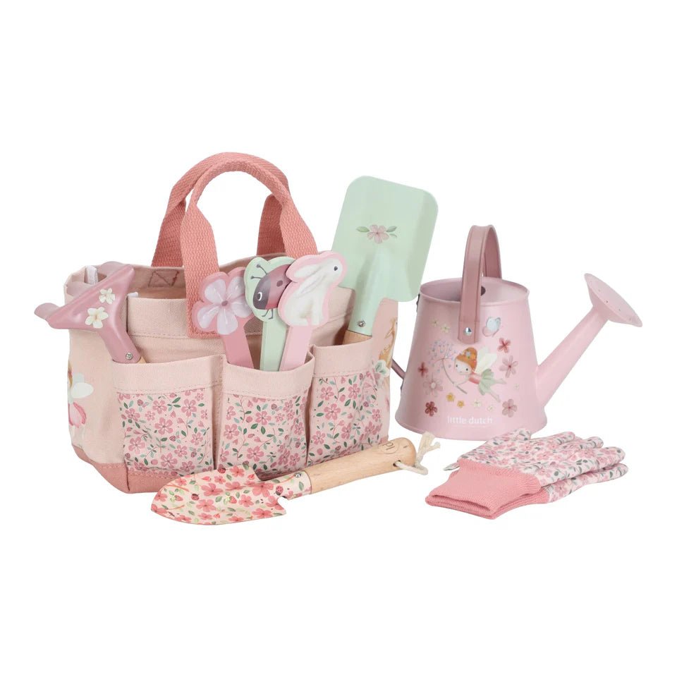 LITTLE DUTCH Garten Geschenkset 5-teilig - Fairy Garden rosa - wunderwunsch
