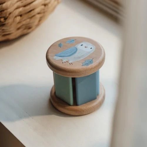 LITTLE DUTCH Geschenkset Holz - Forest Friends blau - wunderwunsch