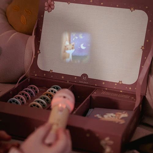 LITTLE DUTCH Geschichten Projektor - Fairy Garden rosa - wunderwunsch