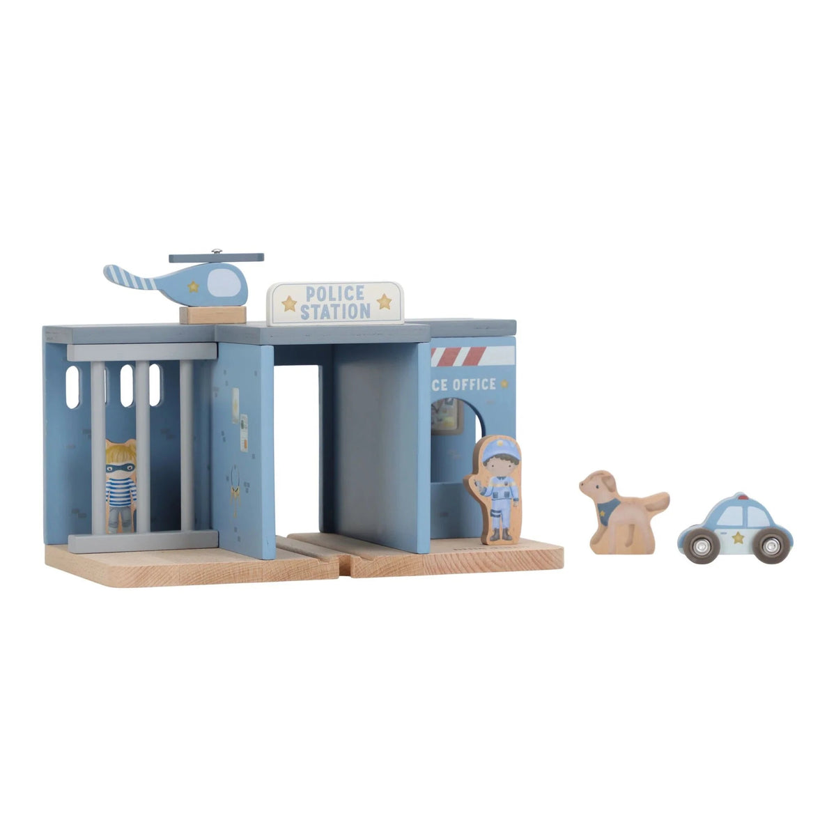LITTLE DUTCH Holz Polizeistation - wunderwunsch