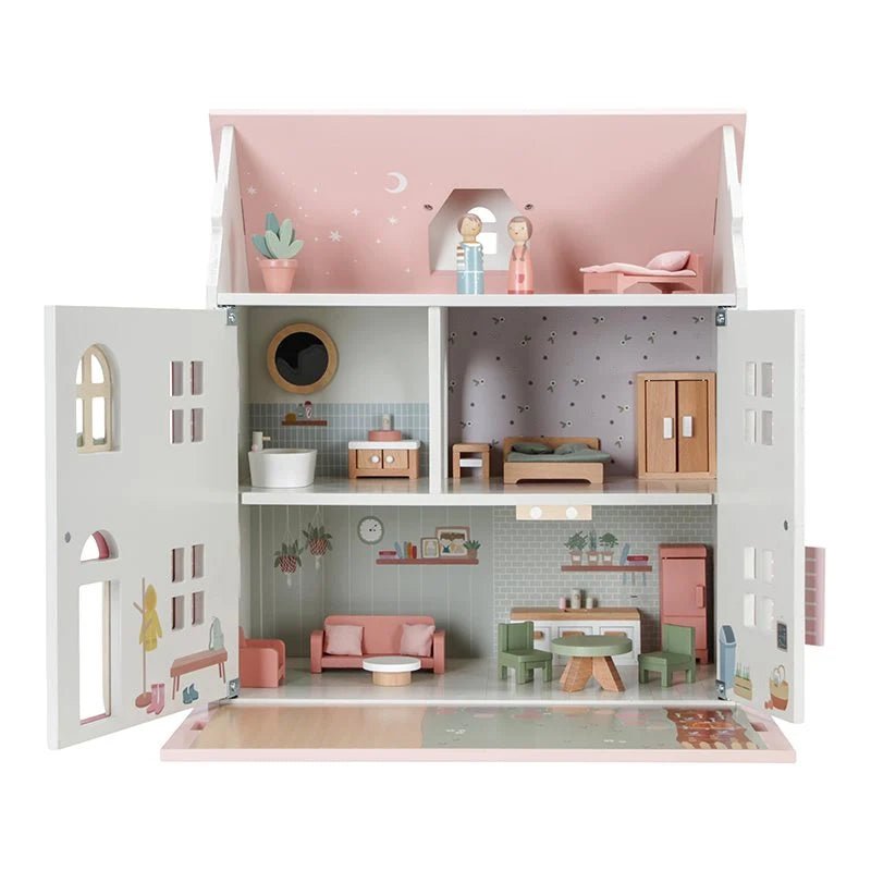 LITTLE DUTCH Holz Puppenhaus – Essentials - wunderwunsch