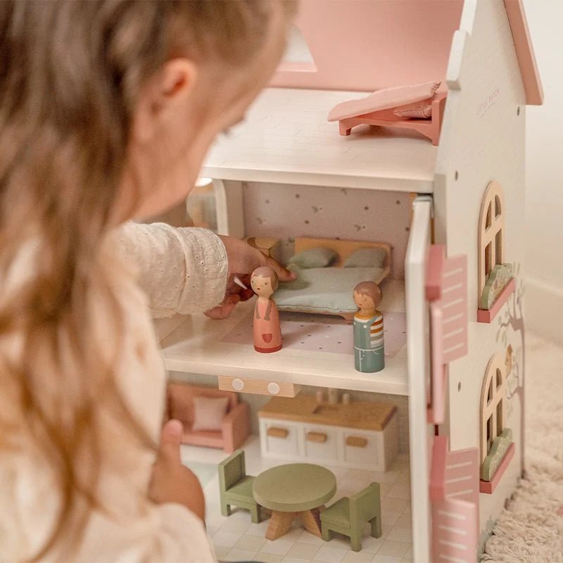 LITTLE DUTCH Holz Puppenhaus – Essentials - wunderwunsch