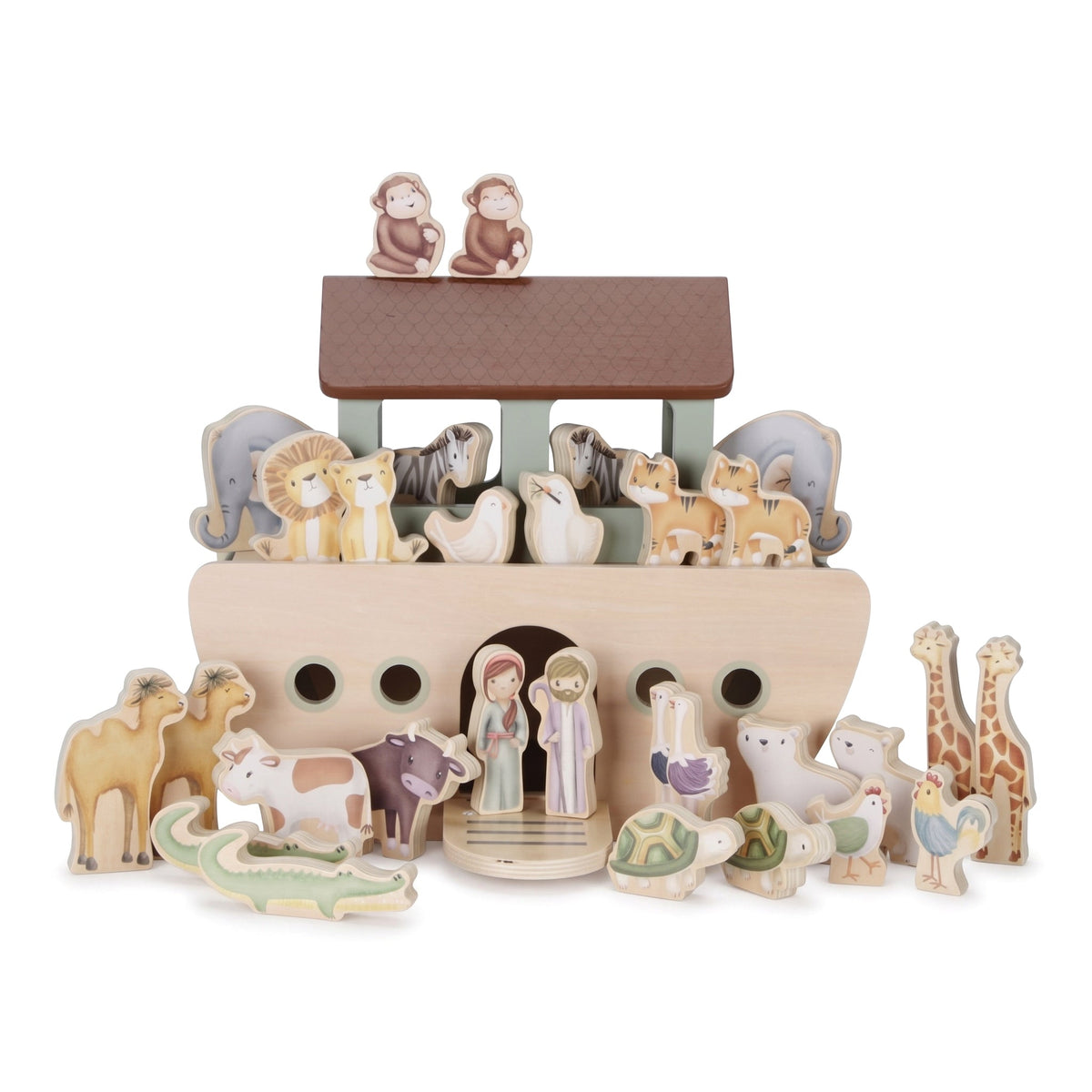 LITTLE DUTCH Holz Spielset Arche Noah - wunderwunsch