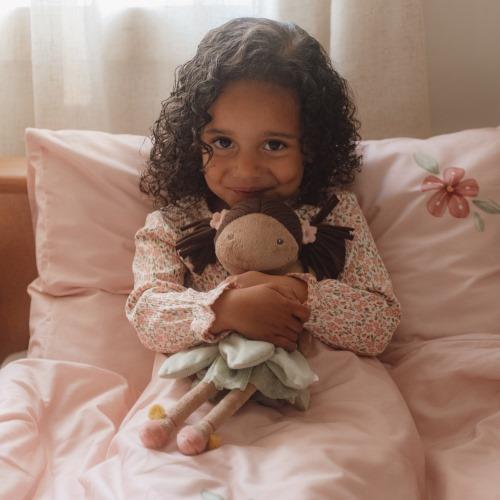 LITTLE DUTCH Kuschelpuppe - Fee - Evi schwarzhaarig - wunderwunsch