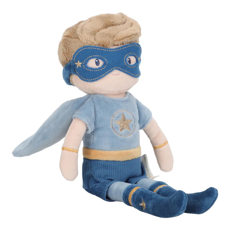 LITTLE DUTCH Kuschelpuppe - Superheld - Jim - wunderwunsch