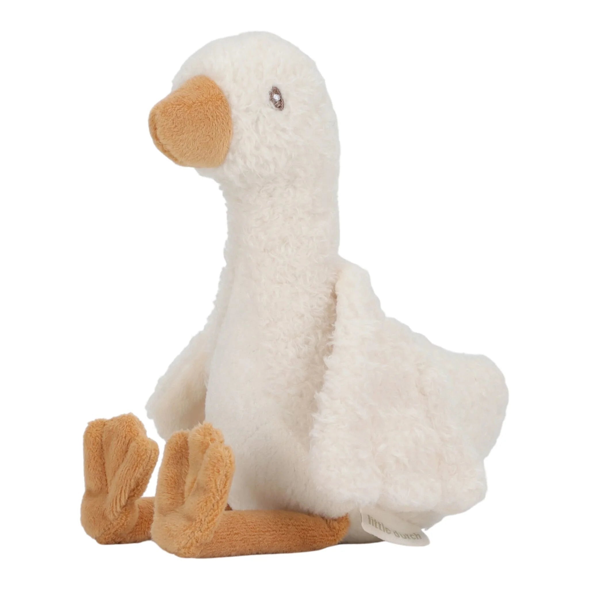 LITTLE DUTCH Kuscheltier - Gans weiß - Newborn Naturals - wunderwunsch