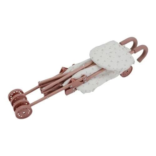 LITTLE DUTCH Puppenbuggy klappbar – Essentials – White Meadows - wunderwunsch