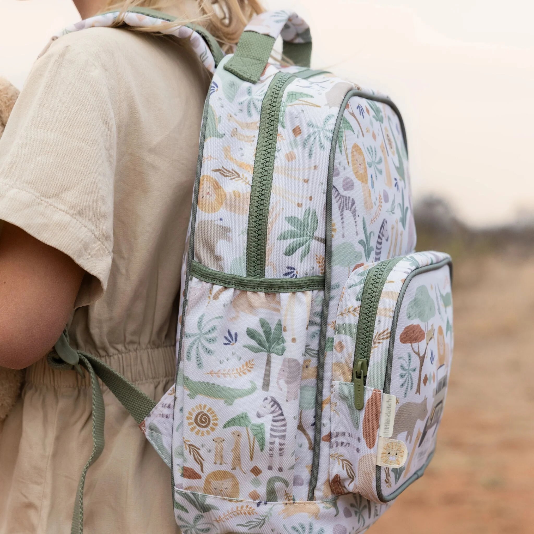 LITTLE DUTCH Rucksack - Safari Friends - wunderwunsch