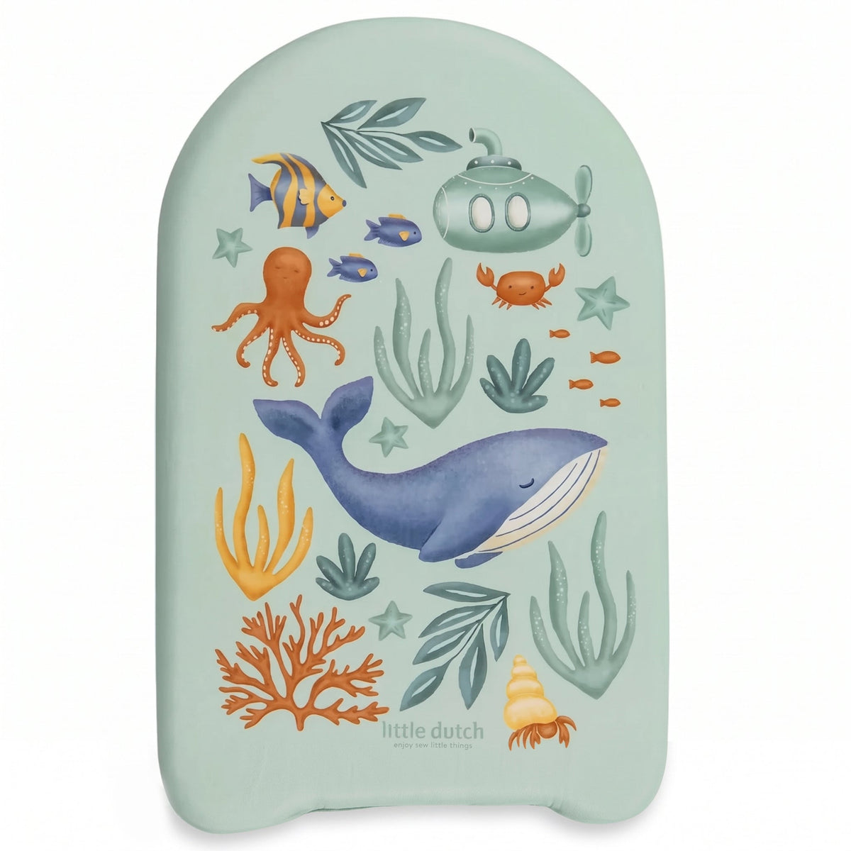 LITTLE DUTCH Schwimmbrett - Ozean blau - wunderwunsch