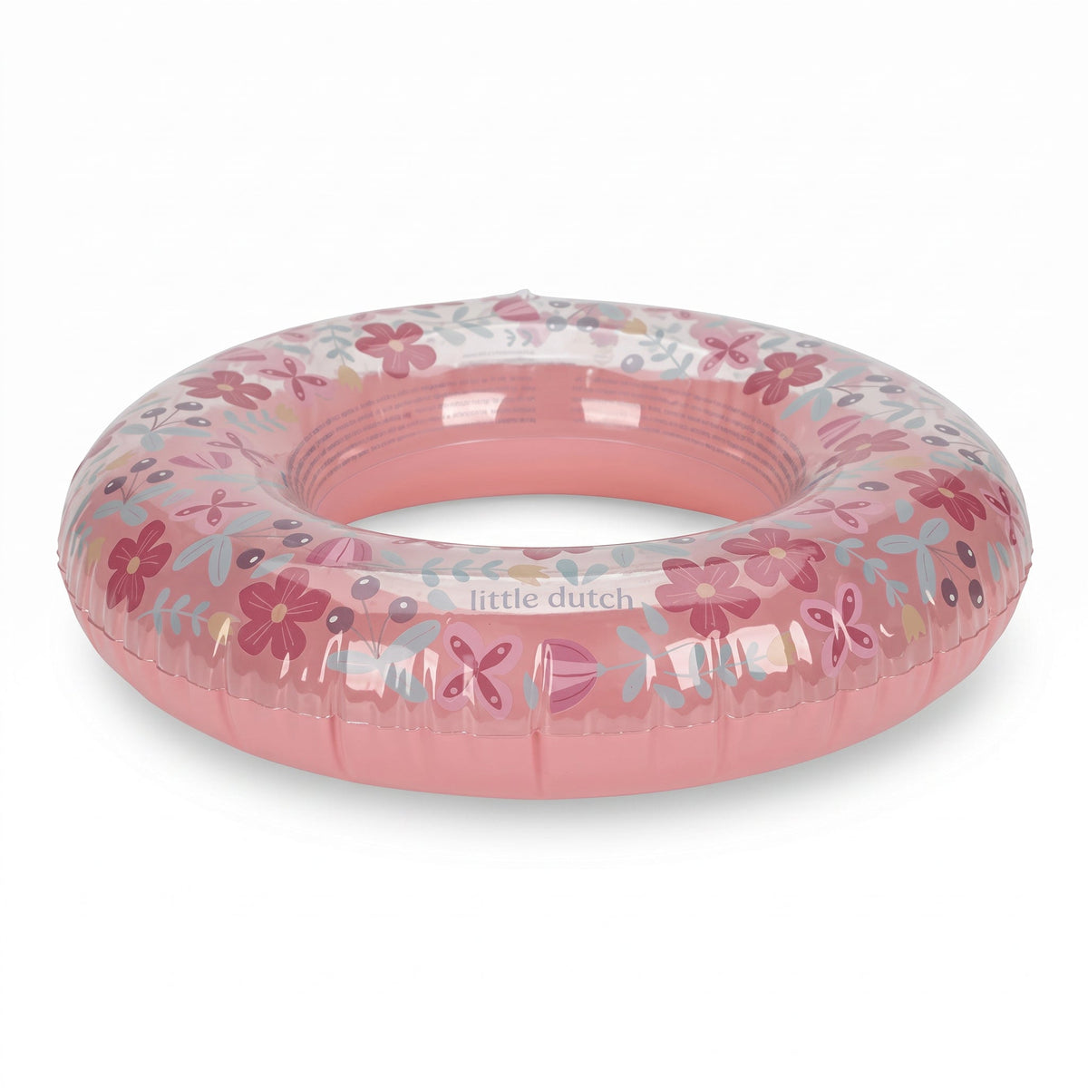 LITTLE DUTCH Schwimmring - Pink Flowers - wunderwunsch