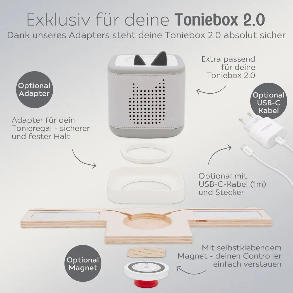 Magnet - Platte für Tonieplay Controller - wunderwunsch