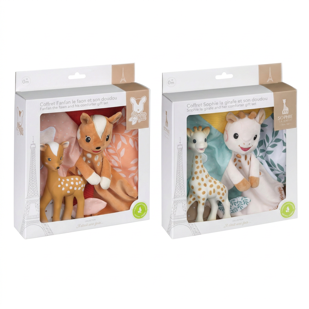 Sophie la girafe® Geschenkset personalisierbar
