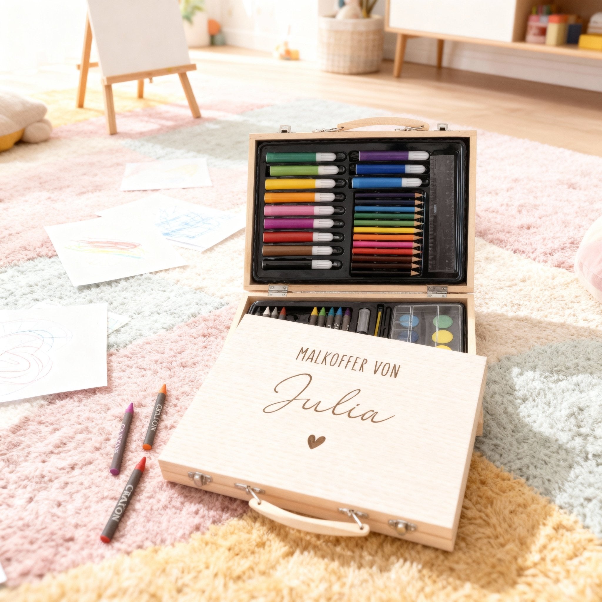Malkoffer personalisiert - wunderwunsch