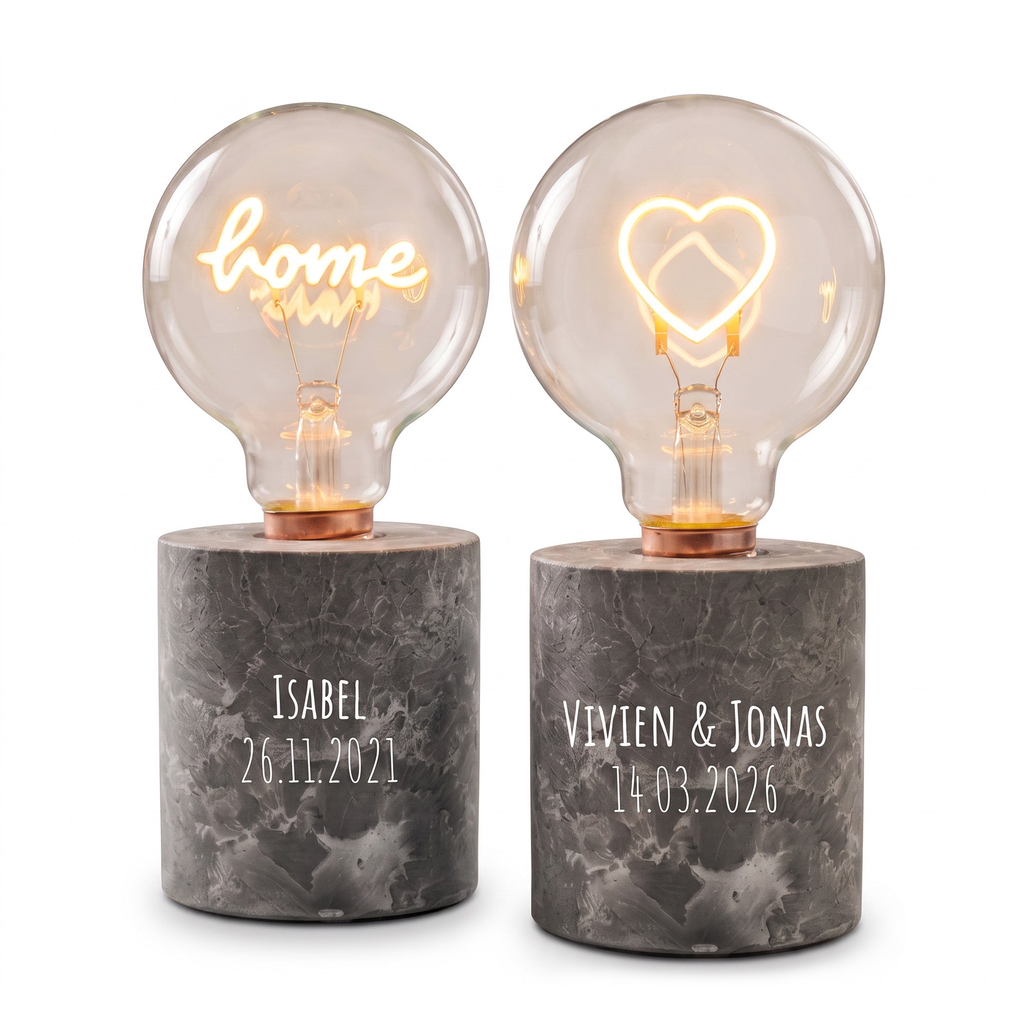 MEA Living Tischlampe Glühbirne - wunderwunsch