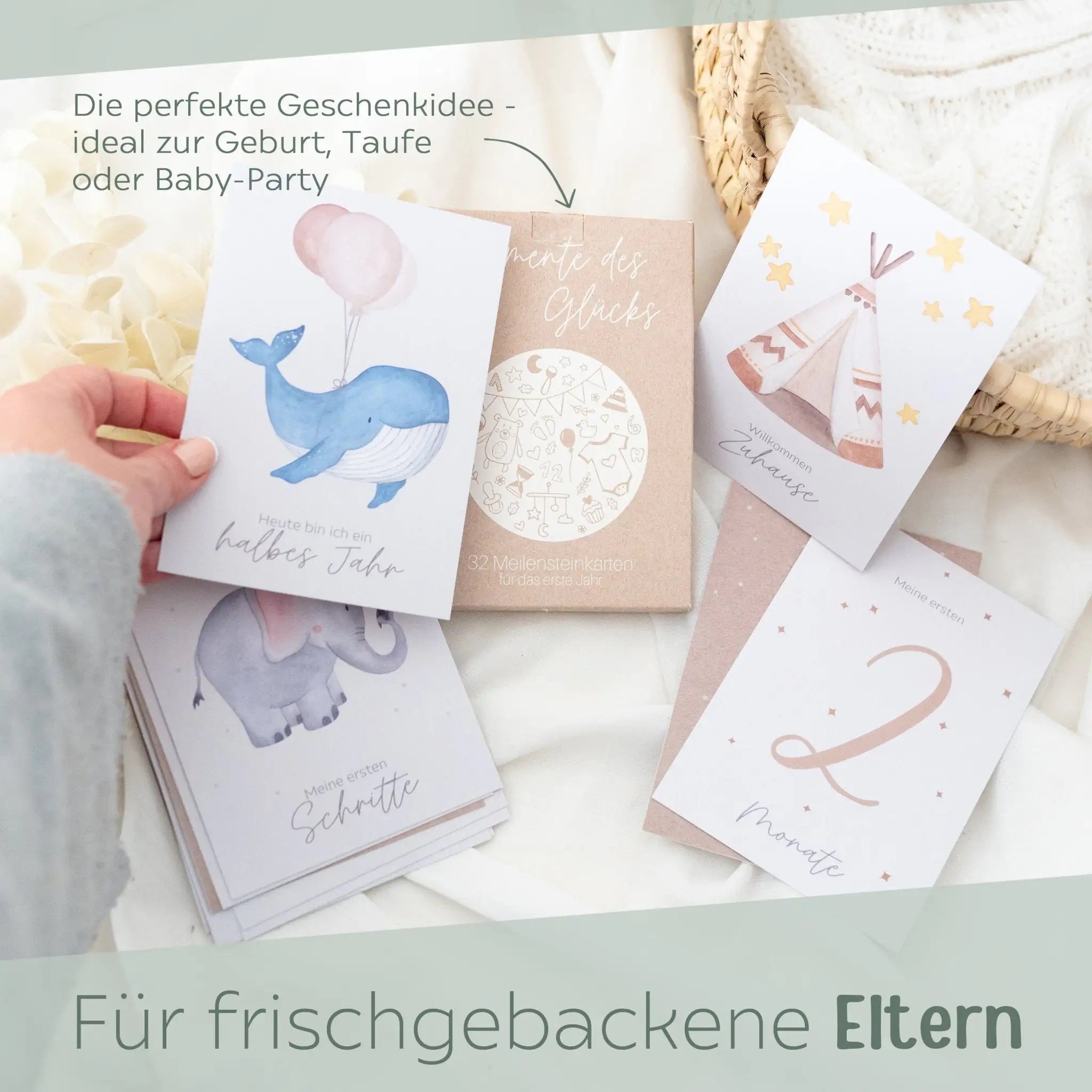 Meilensteinkarten 32-teiliges Set