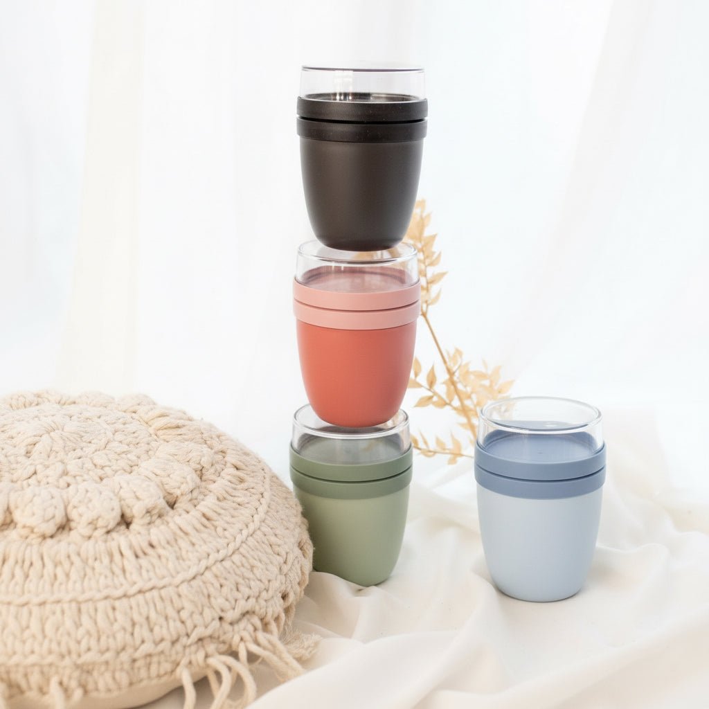 MEPAL Müslibecher personalisiert - Tier Aquarell - wunderwunsch