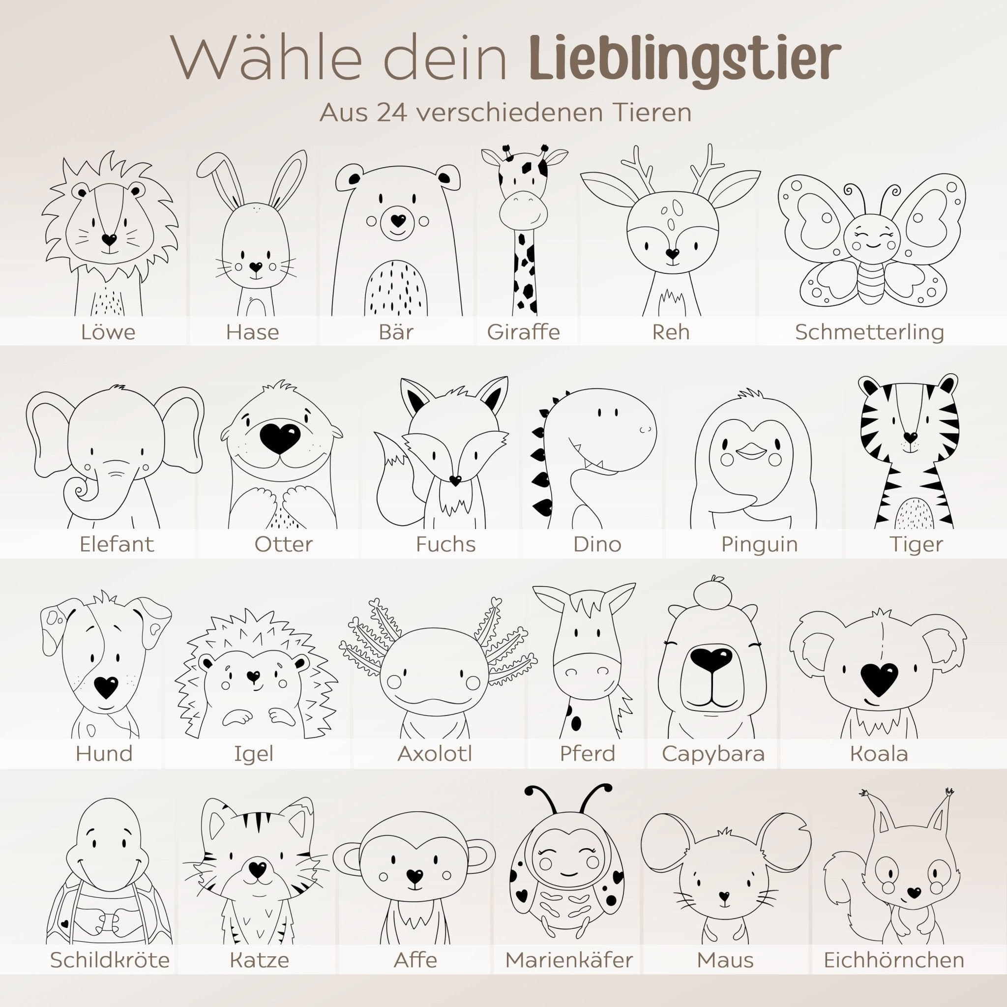 MEPAL Obstbox personalisiert - Tier - wunderwunsch