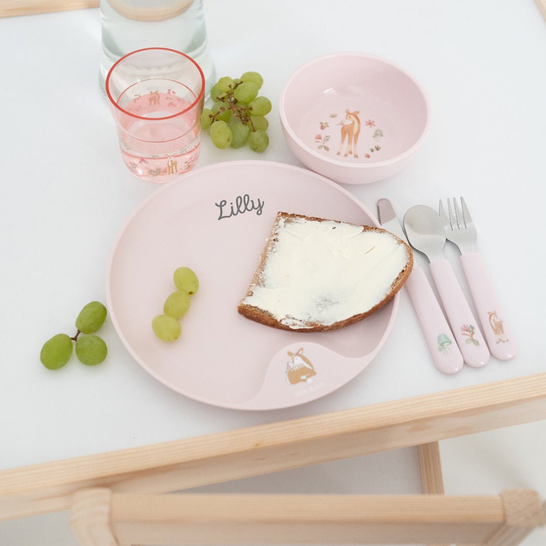 MEPAL X LITTLE DUTCH Kindergeschirrset 6tlg. personalisierbar - wunderwunsch