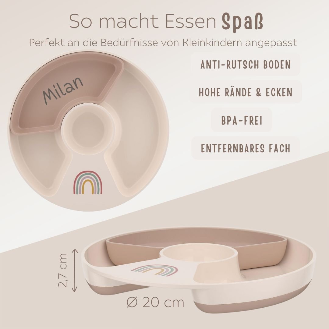 MEPAL X LITTLE DUTCH Kinderteller personalisierbar - wunderwunsch