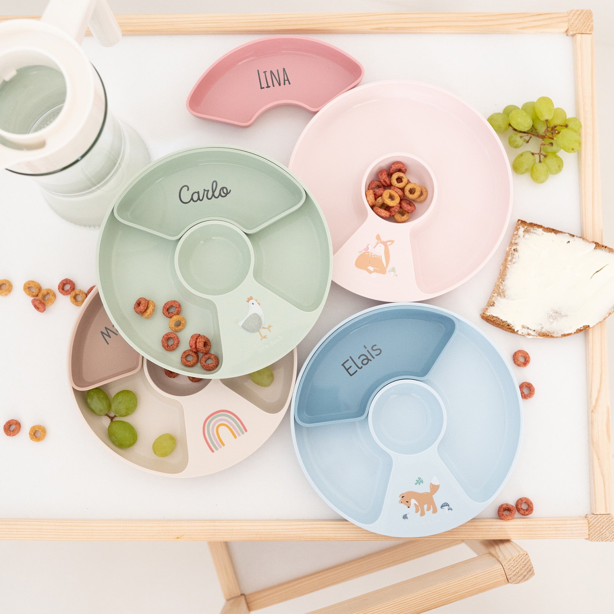 MEPAL X LITTLE DUTCH Kinderteller personalisierbar - wunderwunsch