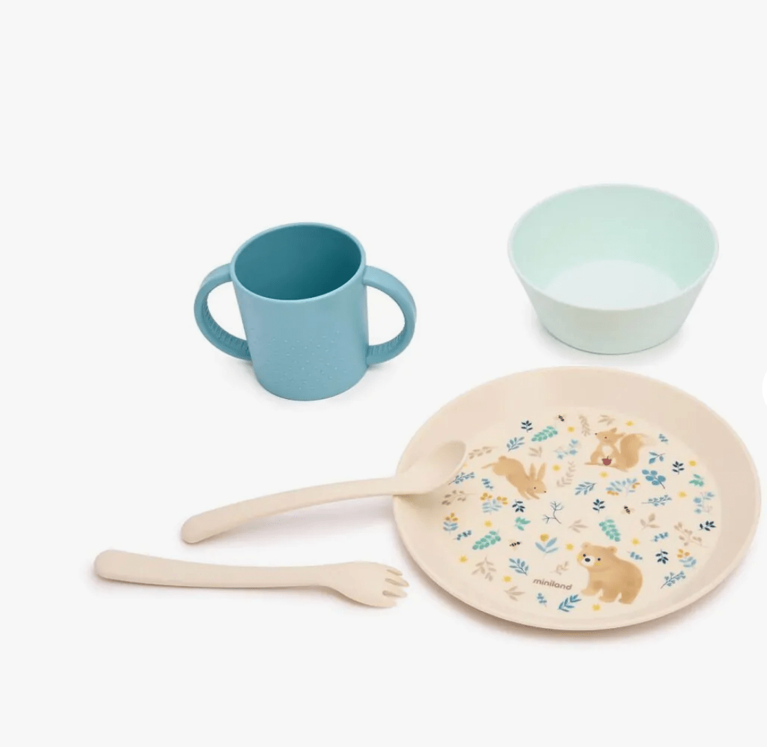 MINILAND Geschirr - Set "Waldtiere" - wunderwunsch