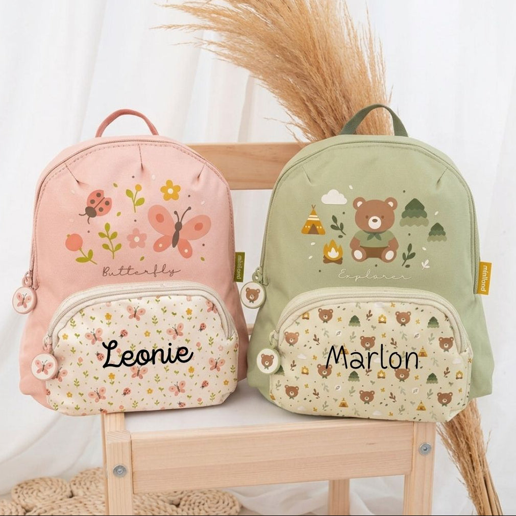 MINILAND Kinderrucksack personalisierbar - wunderwunsch