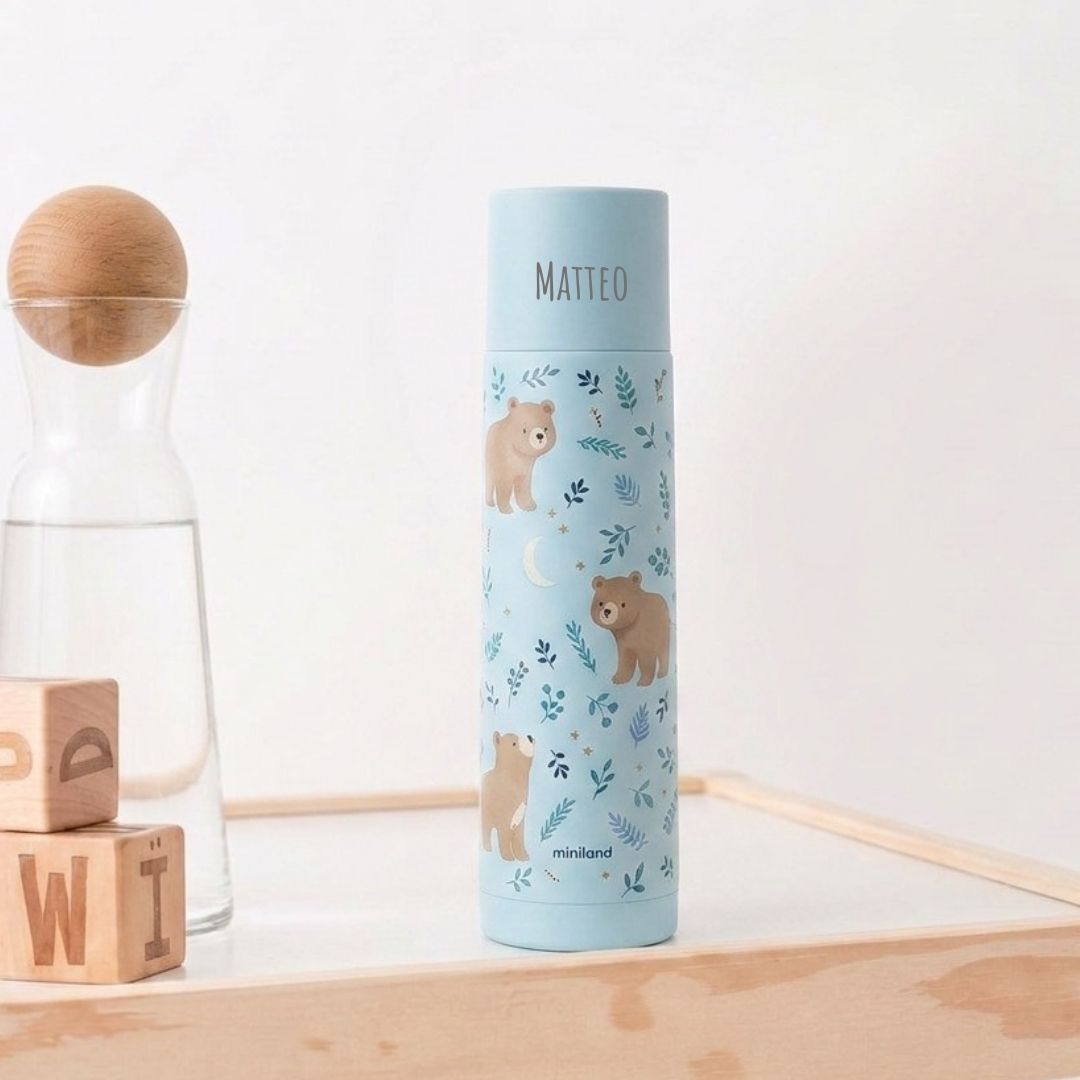MINILAND Thermosflasche 500ml personalisierbar - wunderwunsch