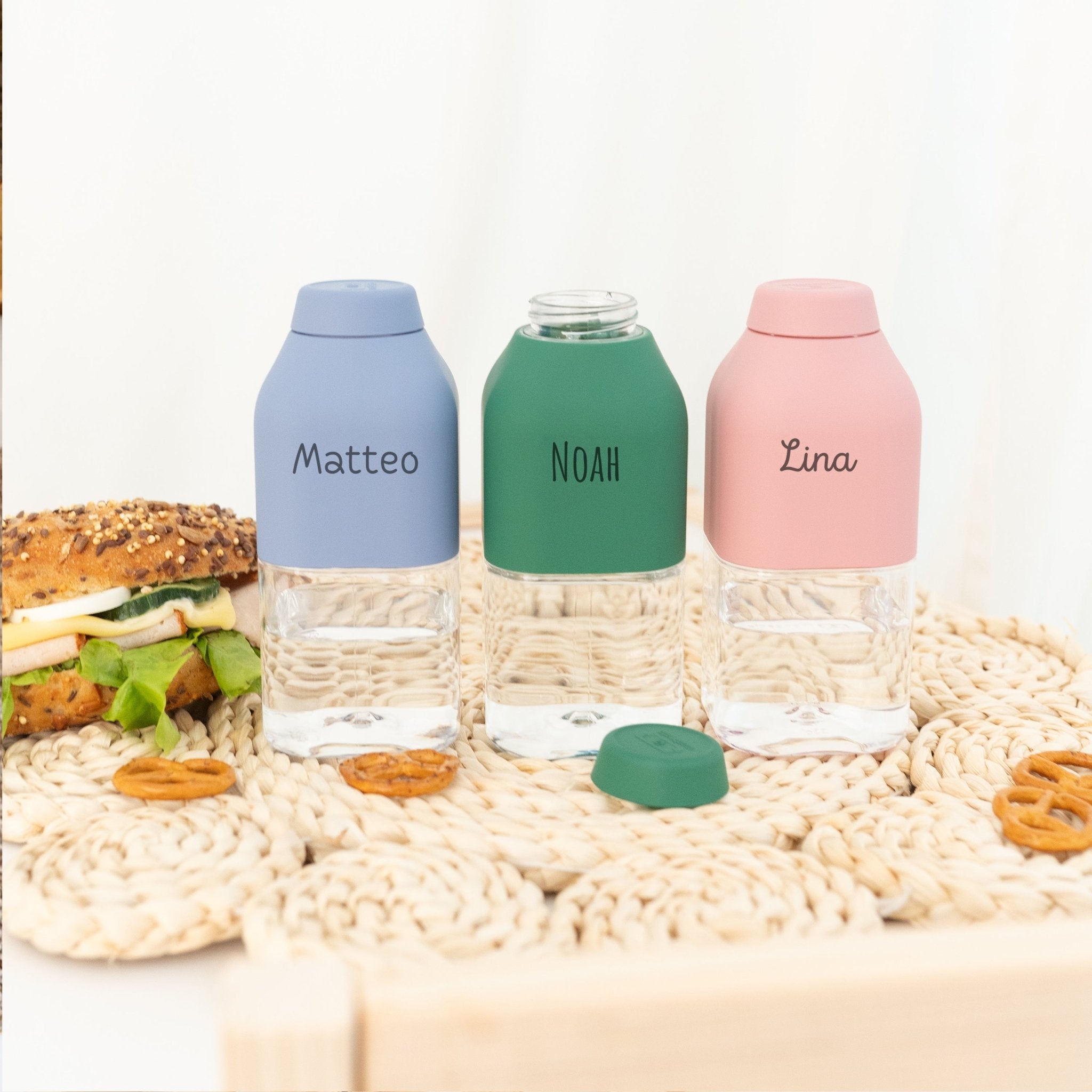 MONBENTO Trinkflasche Uni 330ml personalisiert - wunderwunsch