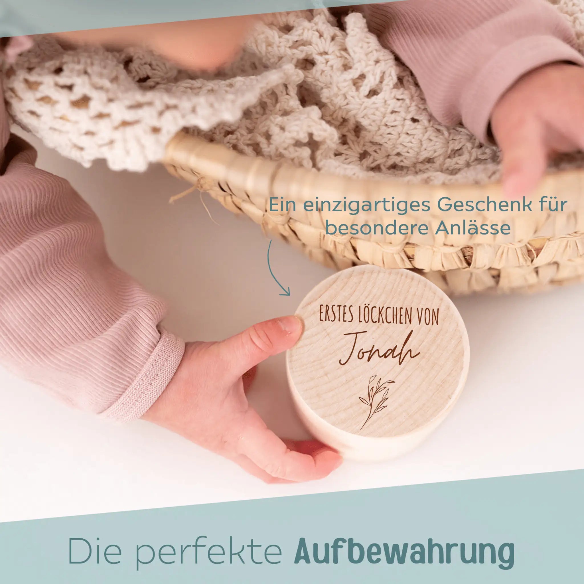 nabelschnurrest aufbewahren Nabelschnur, Locken- oder Milchzahndose personalisiert