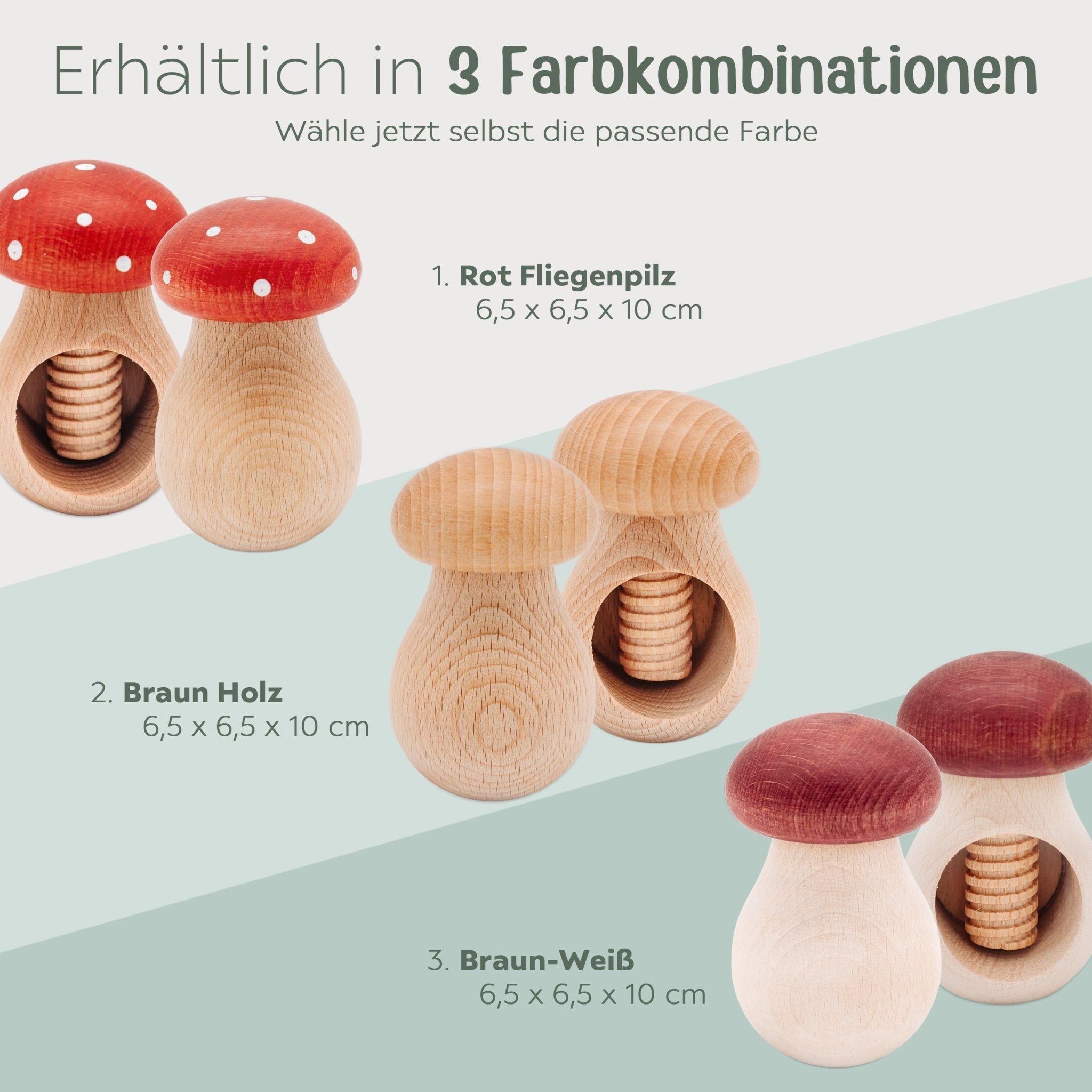 Nussknacker Pilz personalisiert - wunderwunsch