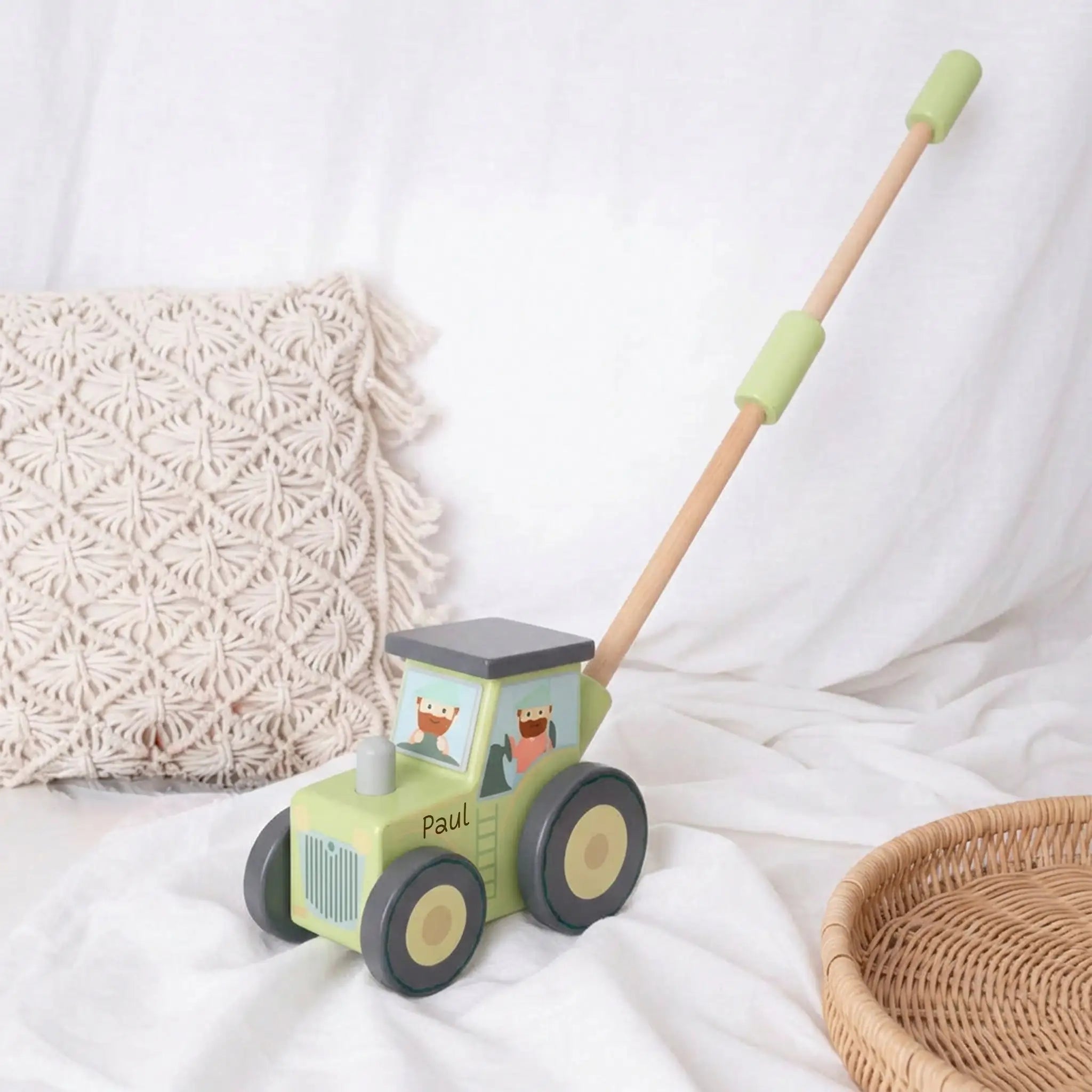 ORANGE TREE TOYS Schiebespielzeug Traktor - wunderwunsch