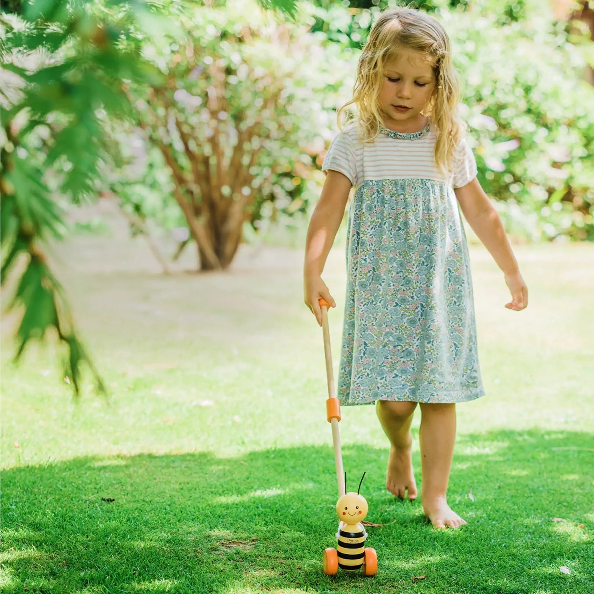 ORANGE TREE TOYS Schiebetier Biene - wunderwunsch