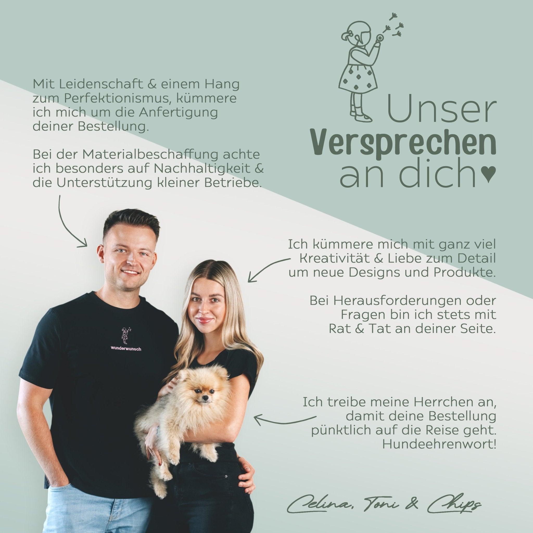 Osterkiste Holz personalisiert - Osterhase und Eiersuche Druckschrift Aquarell - wunderwunsch