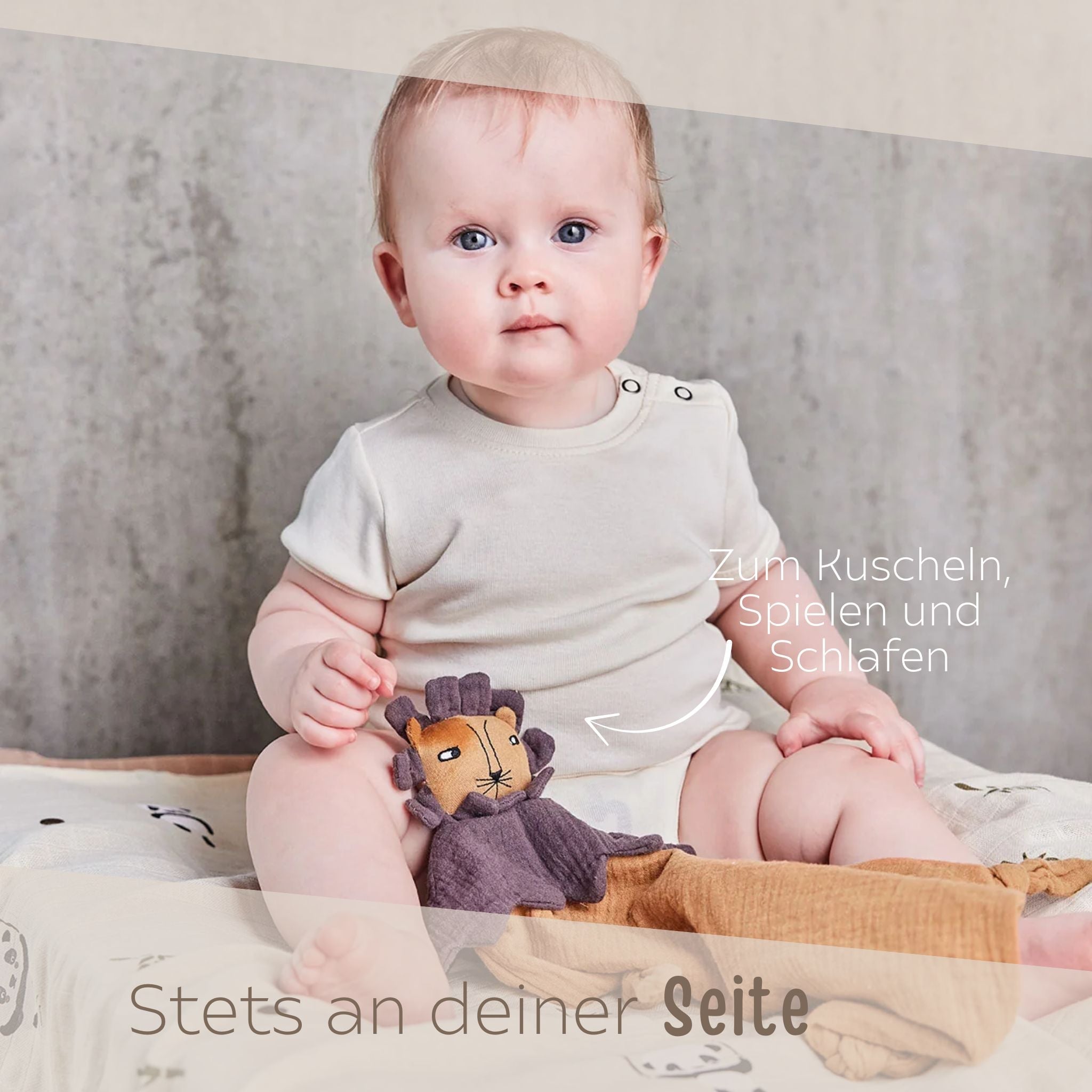 OYOY Schmusetuch Tier personalisiert - wunderwunsch