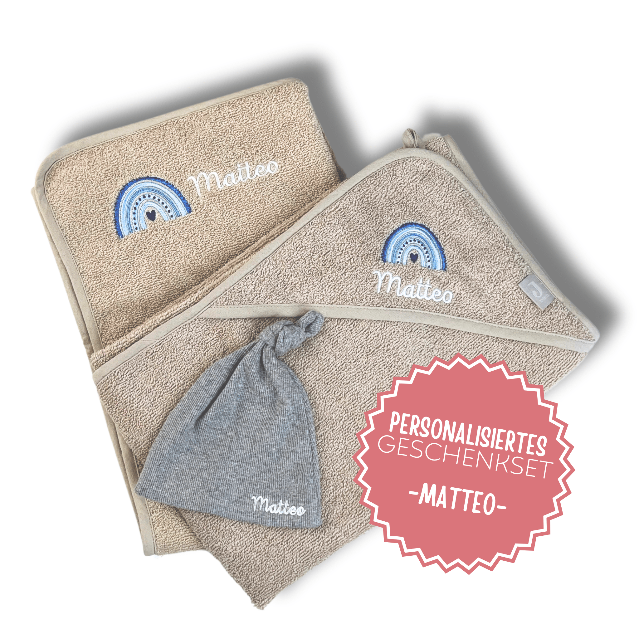 Personalisiertes Geschenkset "MATTEO" - wunderwunsch