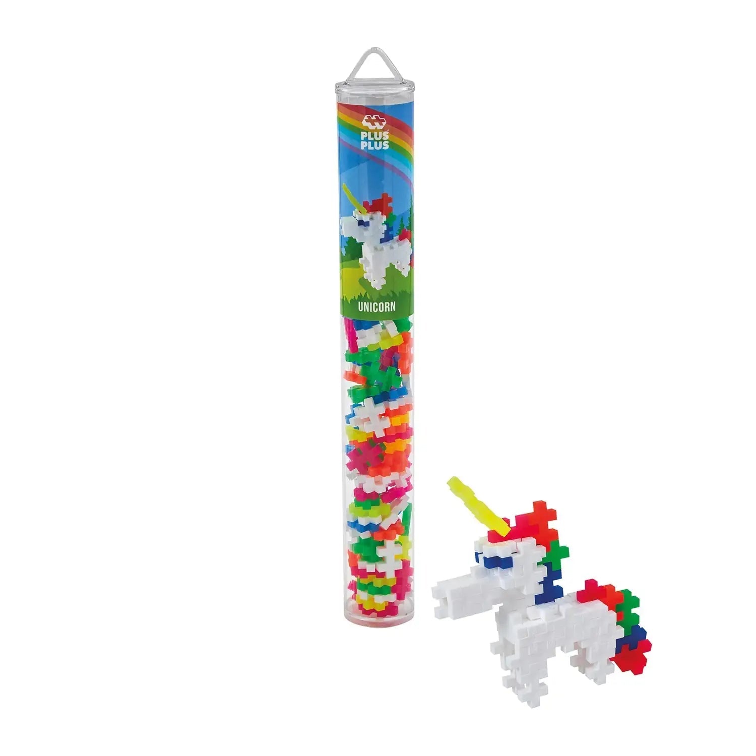 PLUS PLUS 100 Kreativ Bausteine Einhorn - wunderwunsch