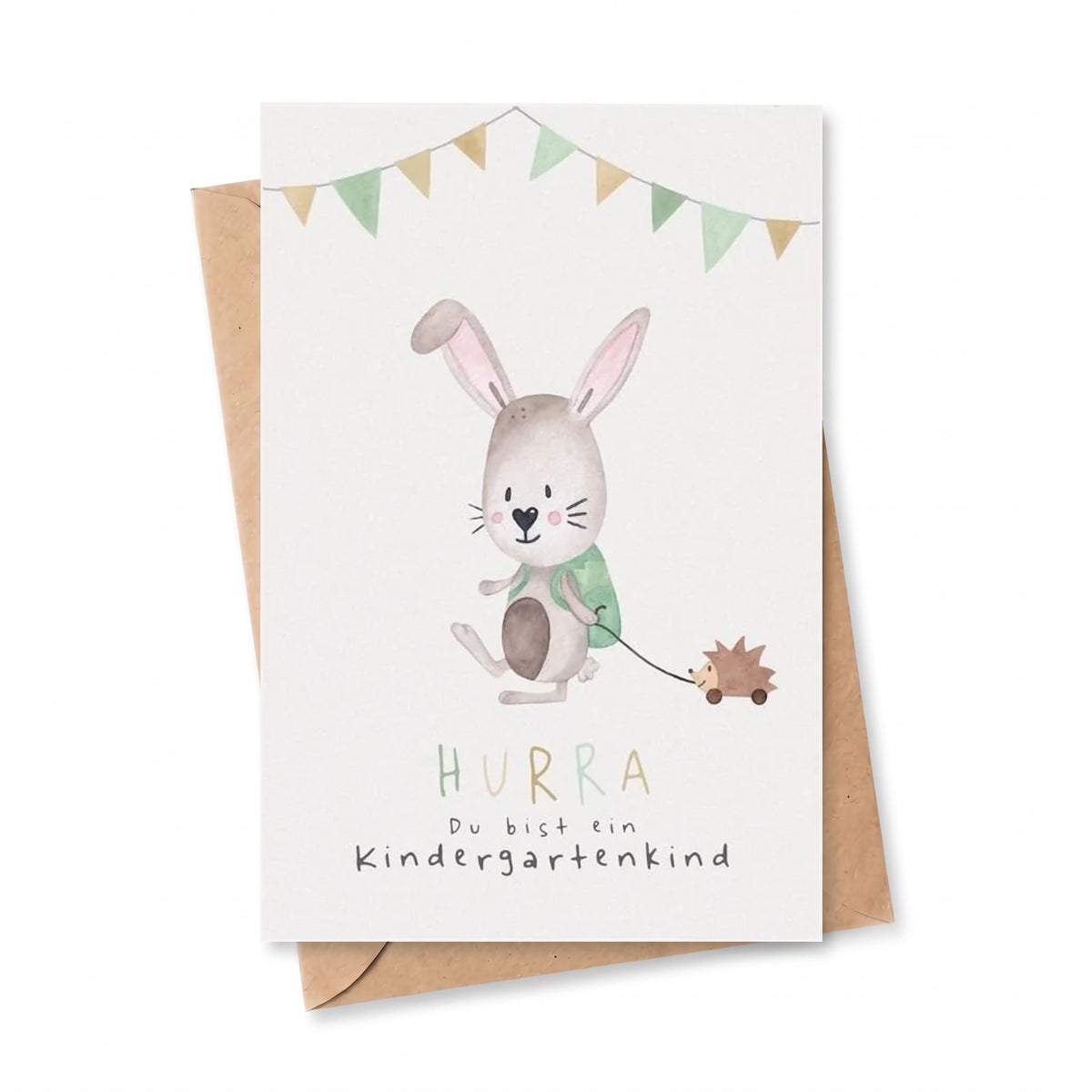 Postkarte "Kindergartenkind"