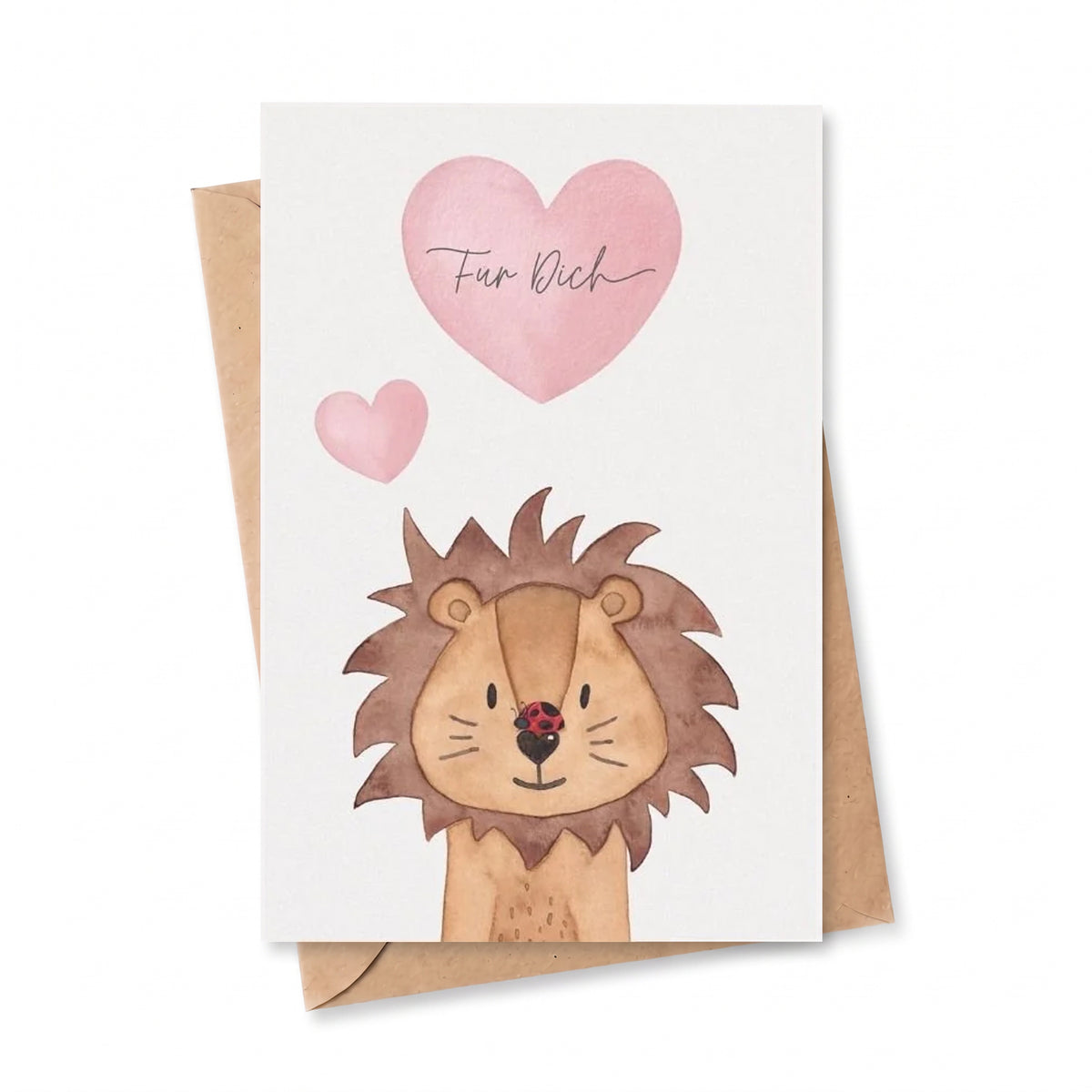Postkarte "Löwe" Für Dich