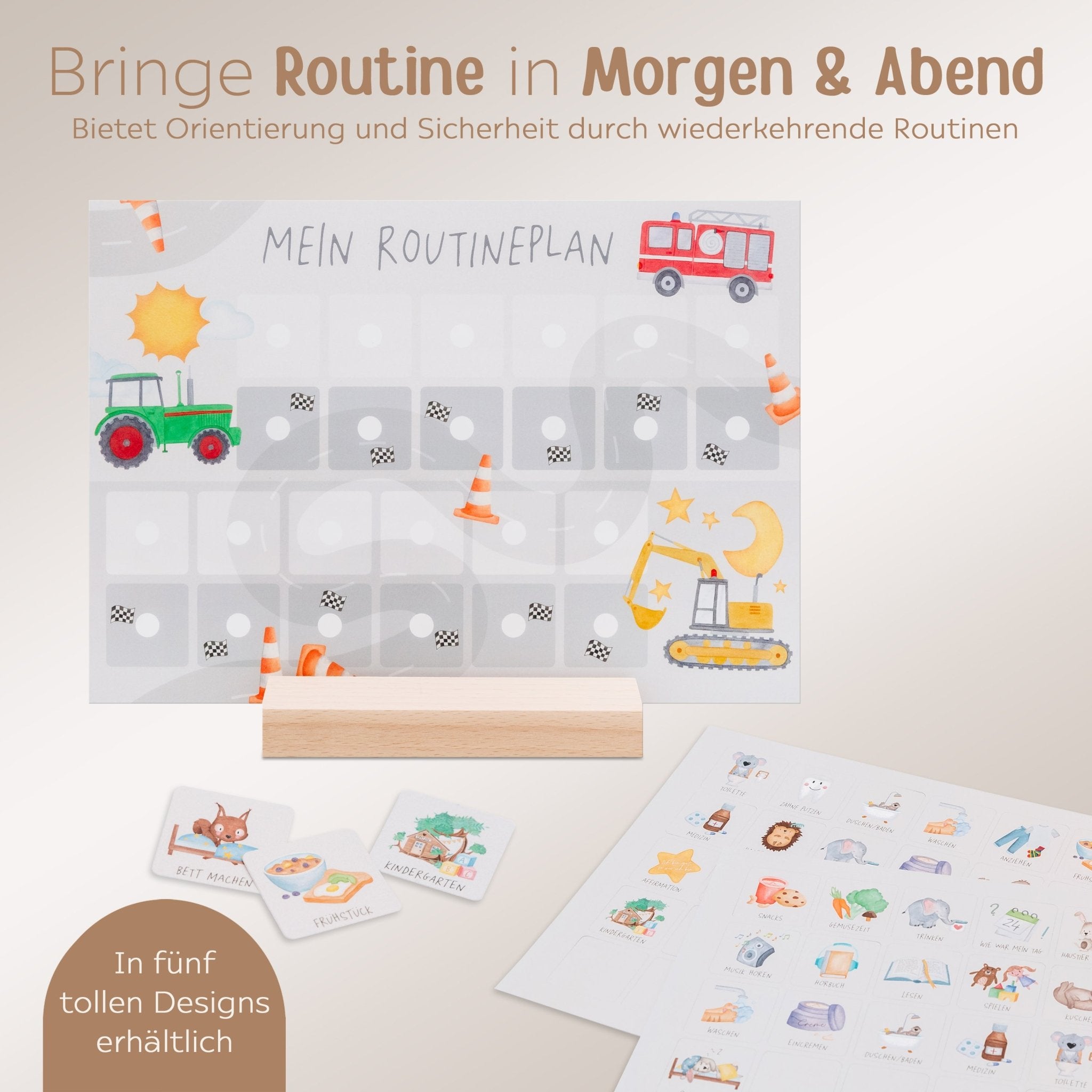 Routineplan "Fahrzeuge" - wunderwunsch