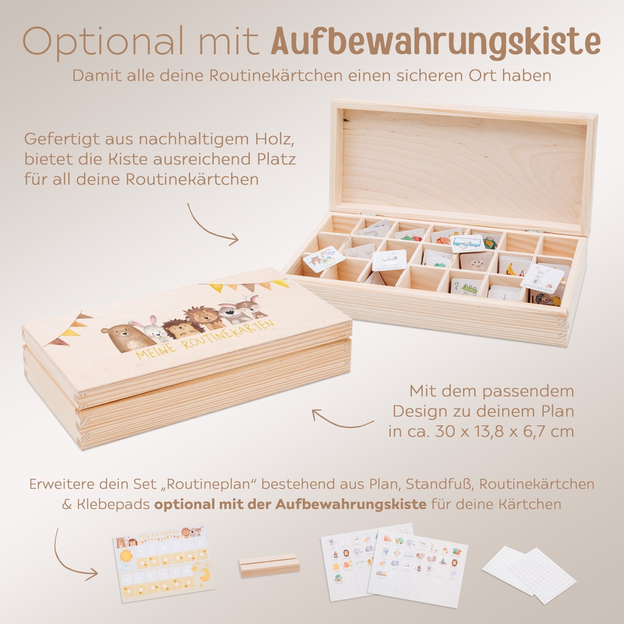 Routineplan "Tiere Girlande" - wunderwunsch