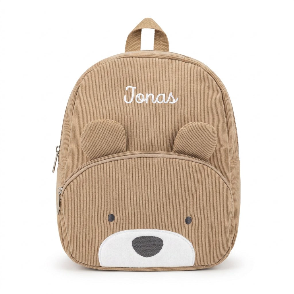 Rucksack Cord Teddybär - wunderwunsch