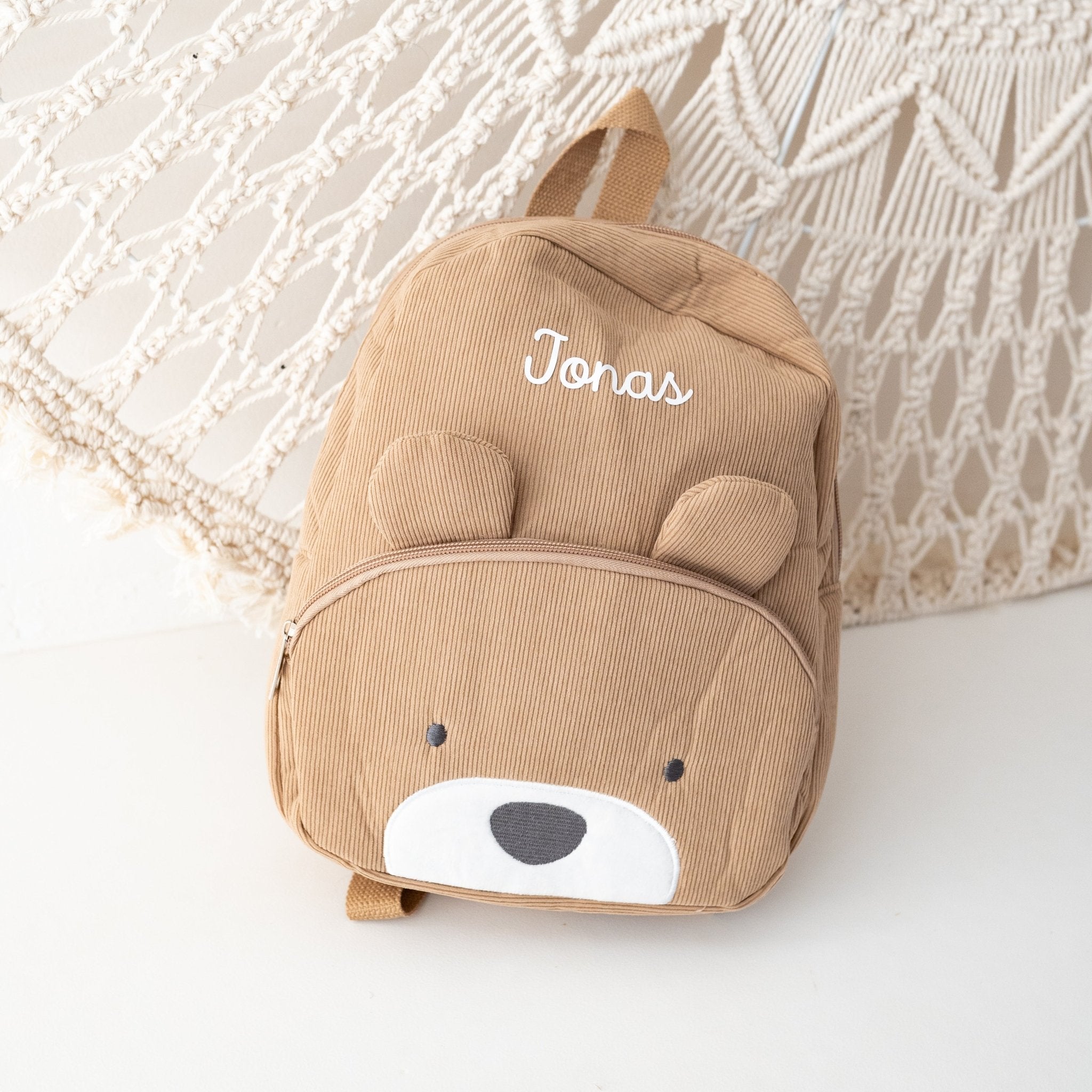 Rucksack Cord Teddybär - wunderwunsch