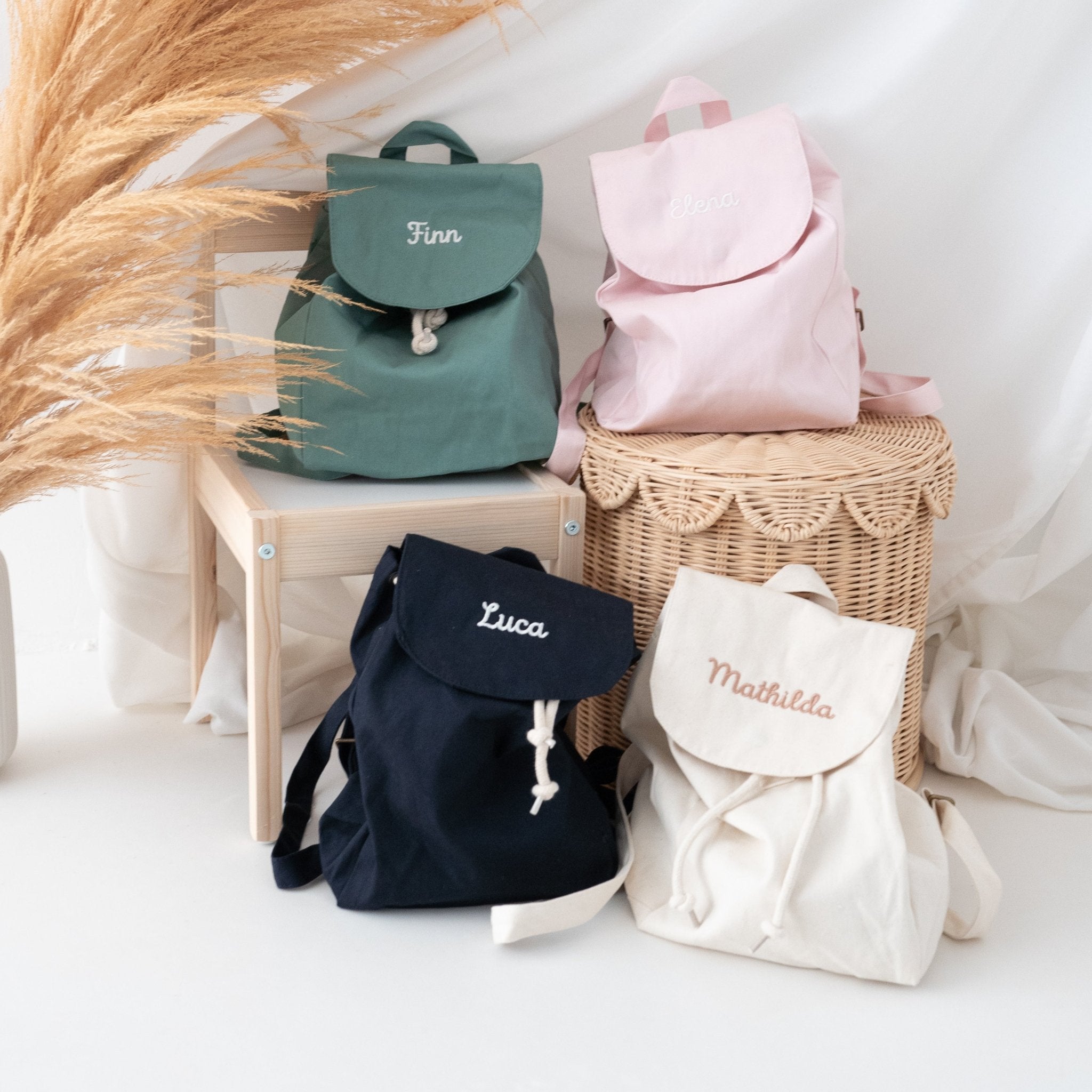 Rucksack mit Namensstick - wunderwunsch