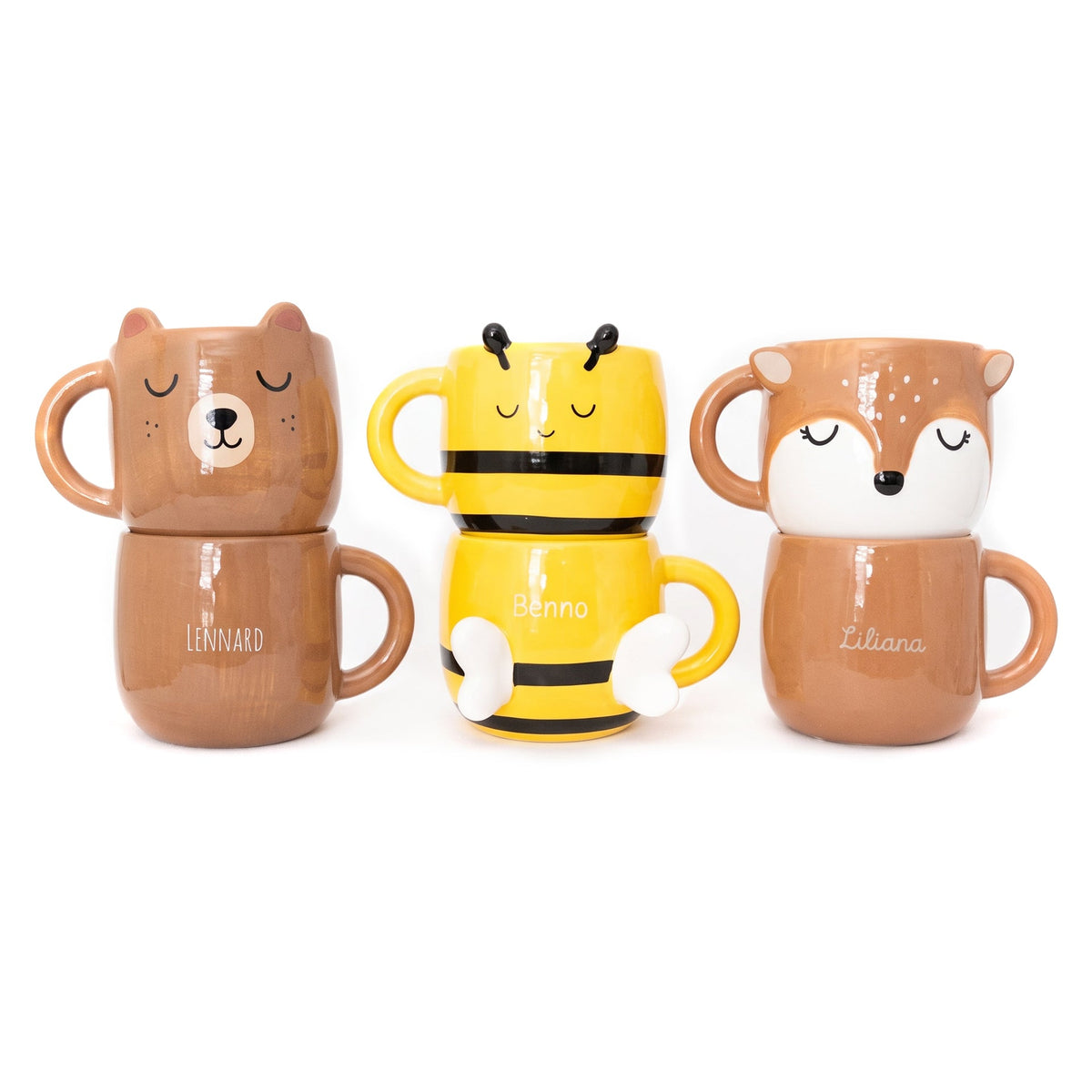 SASSANDBELLE Tasse im Tierdesign personalisiert - wunderwunsch