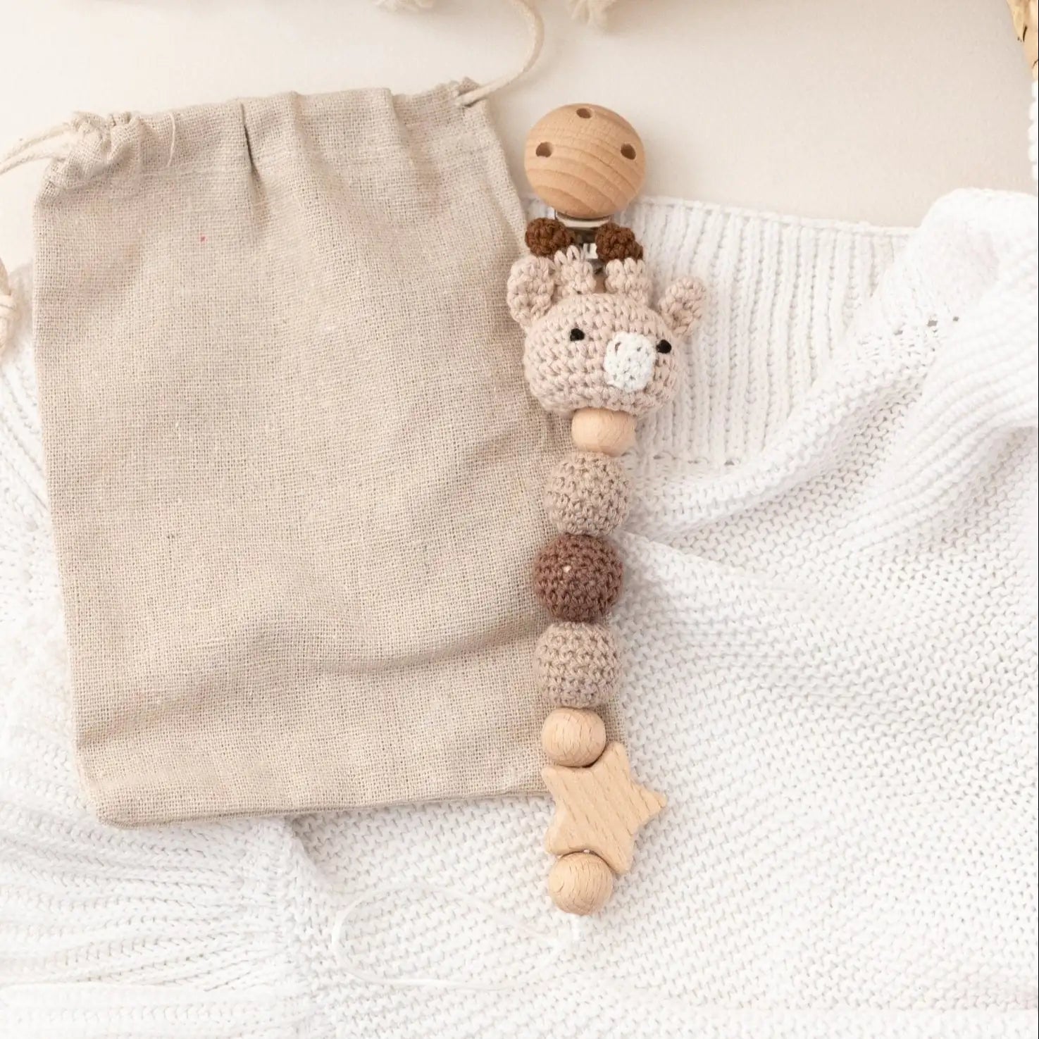 Schnullerkette Tiere - wunderwunsch