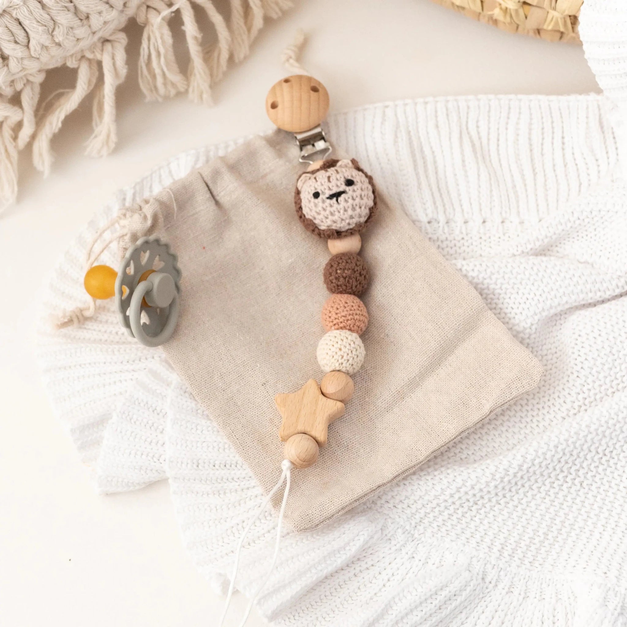 Schnullerkette Tiere - wunderwunsch